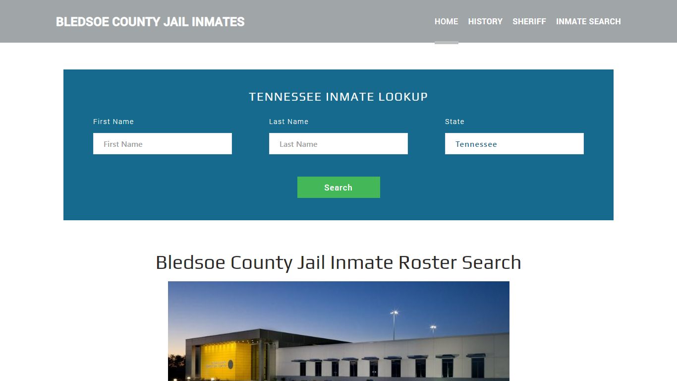 Bledsoe County Jail Inmate Roster Lookup, Pikeville, TN